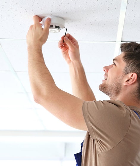 fire alarm install by ADJ